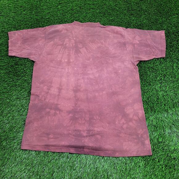 Vintage 1997 Native-American Shirt XL 25x31 Red Dreamcatcher - Picture 2 of 13